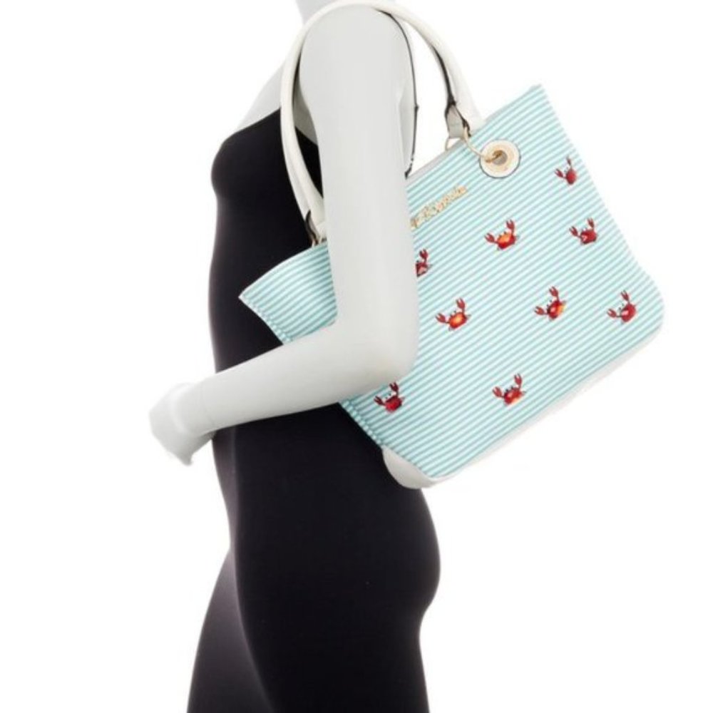 Betsey Johnson DON'T BE A SHELLFISH TOTE - Picture 8 of 9